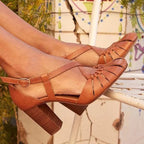 Sandalias Ortopédicos de Inspiración Vintage